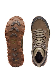 Grün - Clarks Leather Suede ATL Trek Rise GTX Hiking Boots - Bild 7 von 8