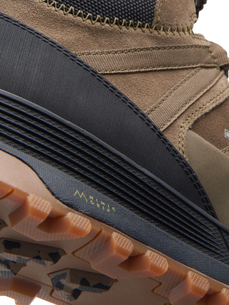 Grün - Clarks Leather Suede ATL Trek Rise GTX Hiking Boots - Bild 8 von 8