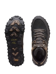 Schwarz - Clarks Leather Suede ATL Trek Rise GTX Hiking Boots - Bild 6 von 8