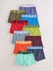 Multi Bright Boxers 10 Pack (2-16yrs) - Image 1 of 14