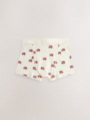 Red/Blue Emergency Vehicles Boxers 7 Pack (1.5-12yrs) - Image 3 of 8