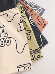 Potiskom linearnega kopača - boksarice Trunks 5 Pack (1.5-12let) - Slika 8 iz 8