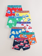 Multi Car Print Boxers 7 Pack (1.5-12yrs) - Image 1 of 11