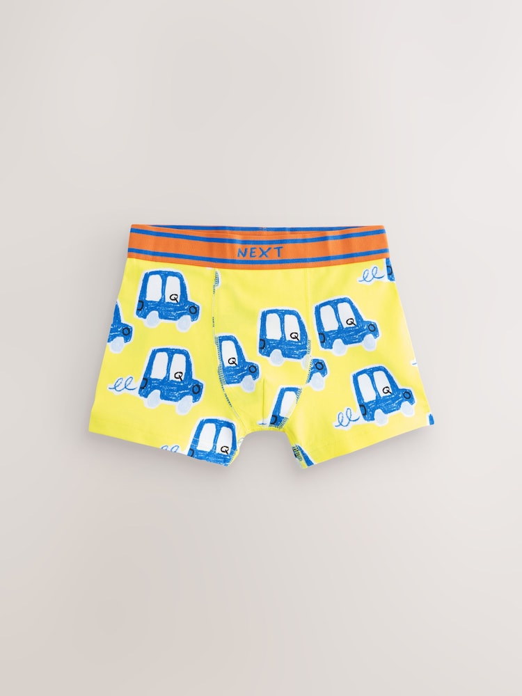 Multi Car Print Boxers 7 Pack (1.5-12yrs) - Image 2 of 11