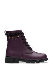 Clarks Plum Purple Evyn Charm K. Boots - Image 1 of 7