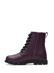 Clarks Plum Purple Evyn Charm K. Boots - Image 2 of 7