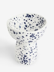 Blue Splatter Ceramic Trinket Bowl - Image 3 of 5