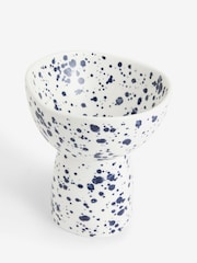 Blue Splatter Ceramic Trinket Bowl - Image 4 of 5