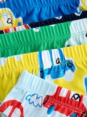 Multi Car Print Cotton Briefs 7 Pack (1.5-10yrs) - Image 10 of 11