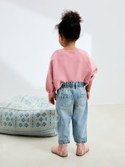 Denim, Mittelblau - Floral Appliqué Jeans (3mths-7yrs) - Bild 5 von 10