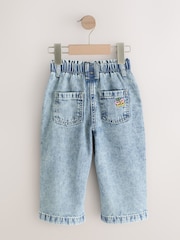 Denim, Mittelblau - Floral Appliqué Jeans (3mths-7yrs) - Bild 7 von 10
