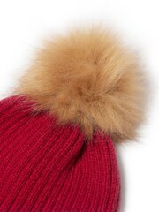 Katie Loxton Red Knitted Hat - Image 3 of 4