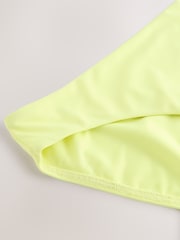 Lime Yellow High Leg Bikini Bottoms - Image 3 of 3