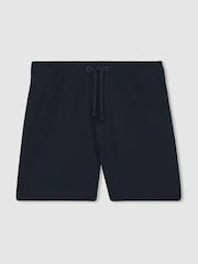 Reiss Navy Cliff 9-13 yrs Drawstring Swim Shorts - Image 2 of 4