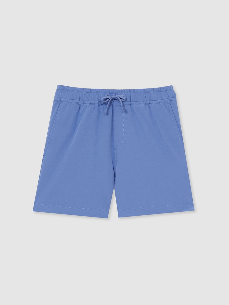 Reiss French Blue Cliff 3-9 yrs Drawstring Swim Shorts - Image 2 of 4