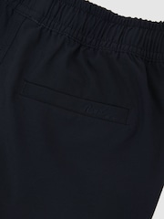 Reiss Navy Cliff 3-9 yrs Drawstring Swim Shorts - Image 5 of 5