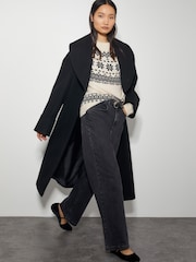 Monsoon Natural Fin Fair Isle Jumper - Image 2 of 4