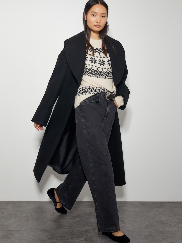 Monsoon Natural Fin Fair Isle Jumper - Image 2 of 4