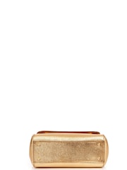 Dolce & Gabbana Metallic Sicily Leather Handbag - Image 4 of 4