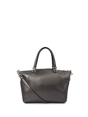 COACH Metallic Prairie Satchel Leather Handbag - Image 2 of 6
