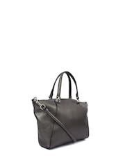 COACH Metallic Prairie Satchel Leather Handbag - Image 3 of 6