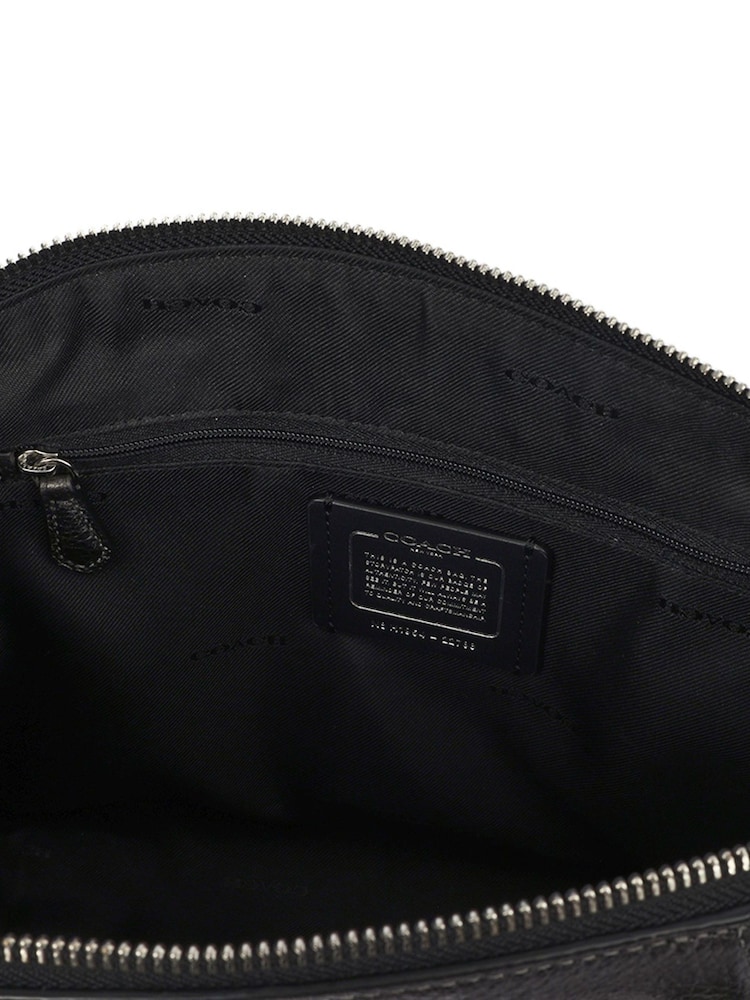 COACH Metallic Prairie Satchel Leather Handbag - Image 6 of 6