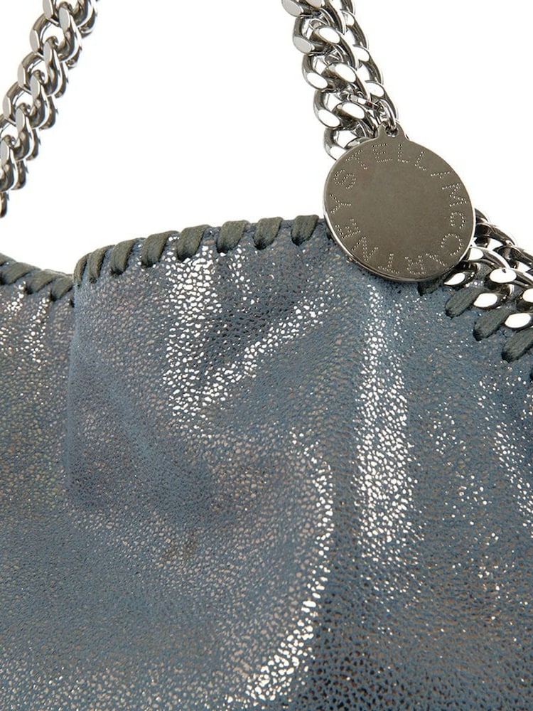Stella McCartney Metallic Falabella Tote Fabric Handbag - Image 5 of 5