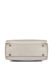 MCM Metallic Tote Leather Handbag - Image 4 of 6