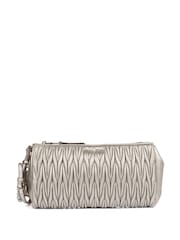 Miu Miu Metallic Matelasse Nappa Crystal Leather Handbag - Image 1 of 6