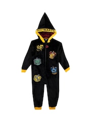 Character Harry Potter Fleece All-In-One with Hogwarts Houses - Image 1 of 3