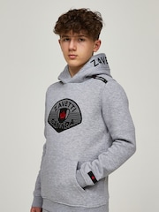 Zavetti Canada Junior Botticini Reflective Black Hoodie - Image 6 of 8