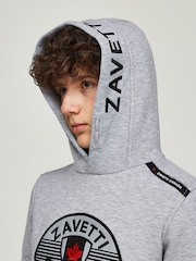 Zavetti Canada Junior Botticini Reflective Black Hoodie - Image 7 of 8