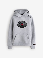 Zavetti Canada Junior Botticini Reflective Black Hoodie - Image 8 of 8