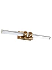 Searchlight Satin Brass Trento LED Wall Light - Image 3 of 4