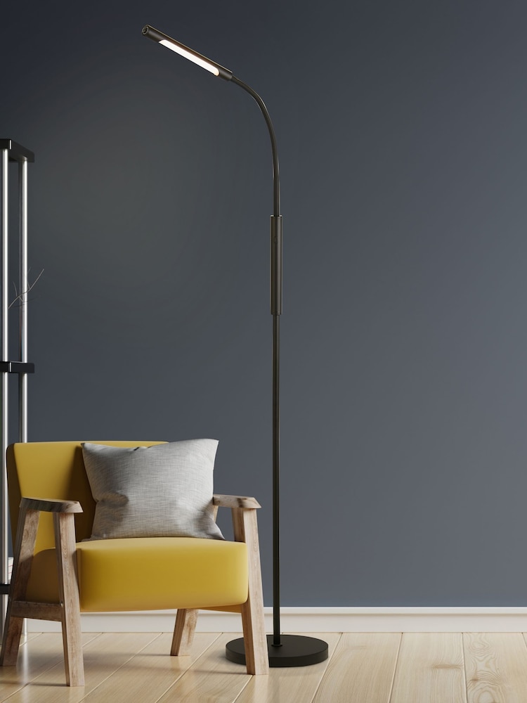 Searchlight Black Corsica Rechargeable LED Floor Lamp - Image 1 of 4