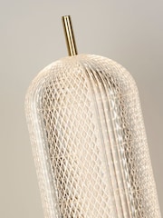 Searchlight Satin Brass Tuscany LED Table Lamp - Image 5 of 5