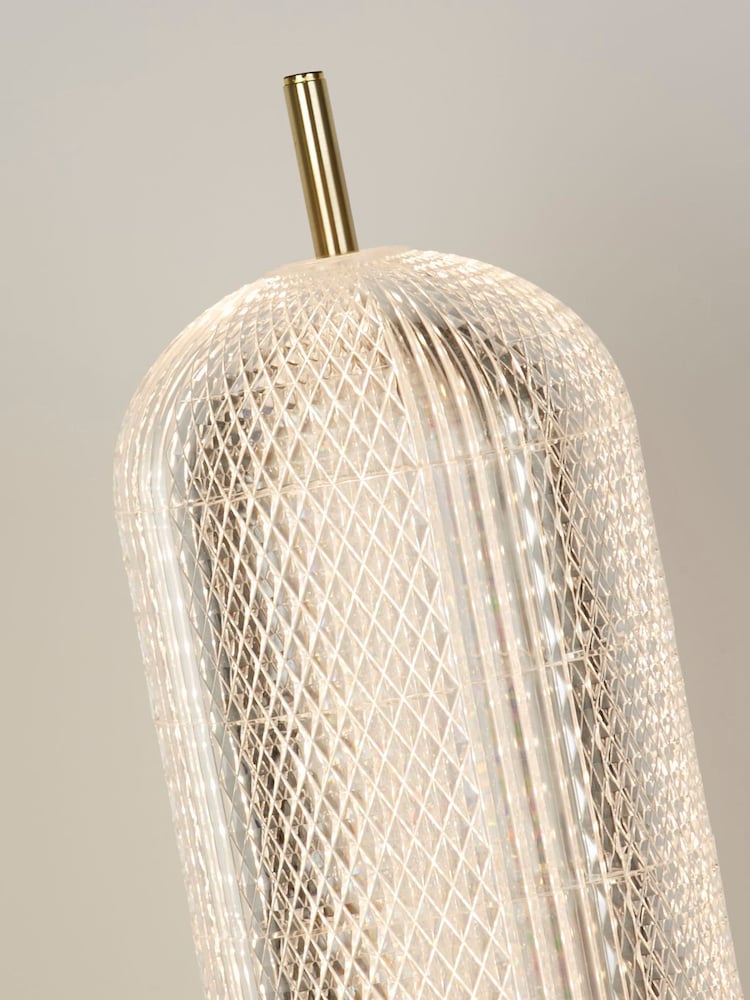 Searchlight Satin Brass Tuscany LED Table Lamp - Image 5 of 5