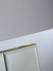 Searchlight Chrome and Clear Ozark Cube Table Lamp - Image 5 of 5