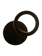 Searchlight Black Duel LED Outdoor Wall Light - Image 2 of 4