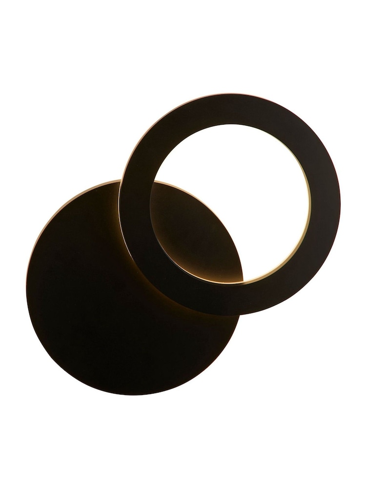 Searchlight Black Duel LED Outdoor Wall Light - Image 2 of 4