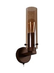 Searchlight Mocha Fira 1 Light Wall Light - Image 3 of 4