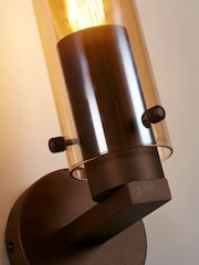 Searchlight Mocha Fira 1 Light Wall Light - Image 4 of 4