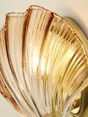 Searchlight Satin Brass Pearl 1 Wall Light IP44 - Image 2 of 4