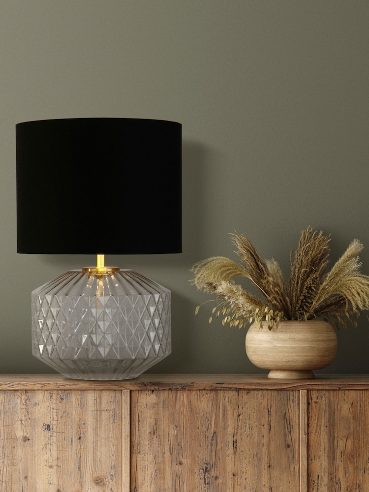 Searchlight Gold and Clear Waterford Table Lamp - Image 2 of 5