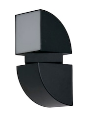 Searchlight Black Twist LED Outdoor Wall Light - Image 4 of 4