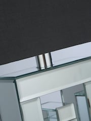 Searchlight Chrome and Clear Hasting Mirror Table Lamp - Image 5 of 5