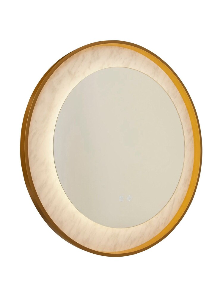 Searchlight Gold Helios LED Mirror - Image 2 of 4