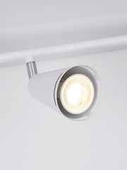 Searchlight White Devon 4 Light Spotlight - Image 4 of 4