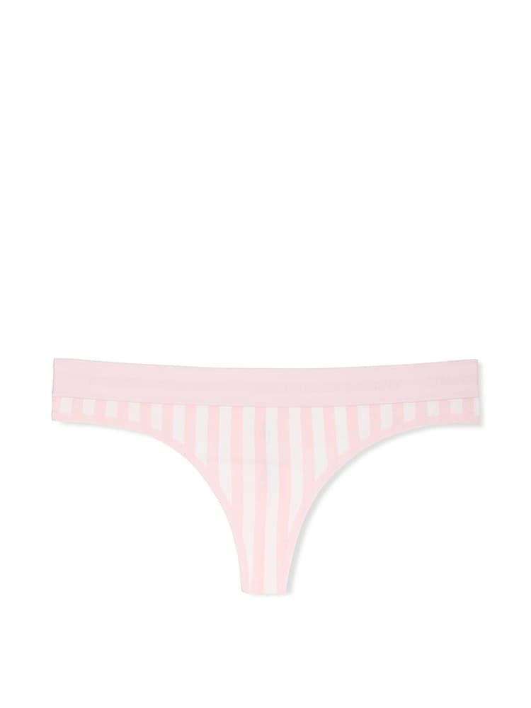 Victoria's Secret Pretty Blossom Pink Stripe Thong Knickers - Image 3 of 3