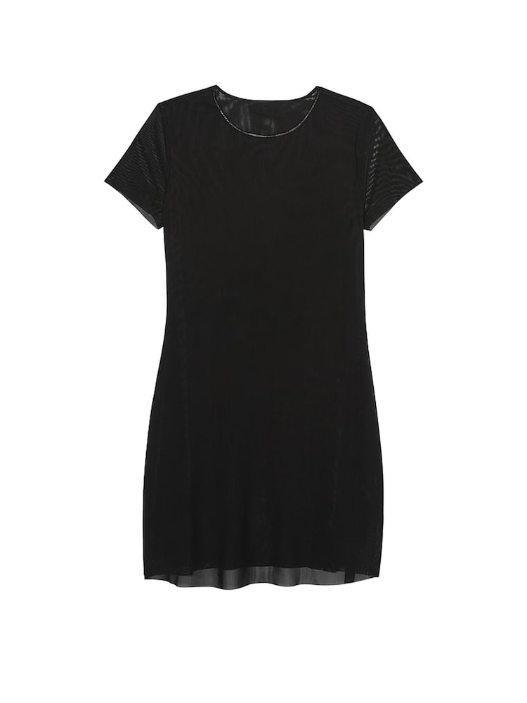 Zwart - Victoria's Secret mesh tuniek mini-jurk - Image 3 of 3